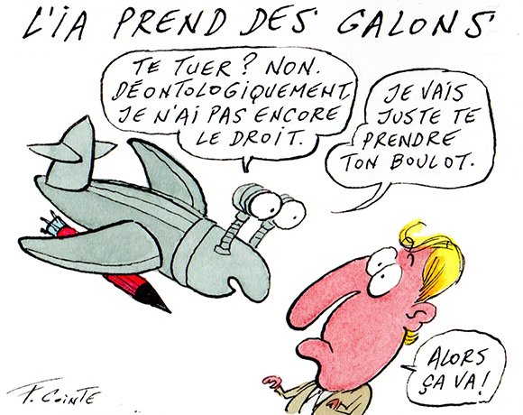 Dessin: Dassault et Thales collaborent sur l’IA